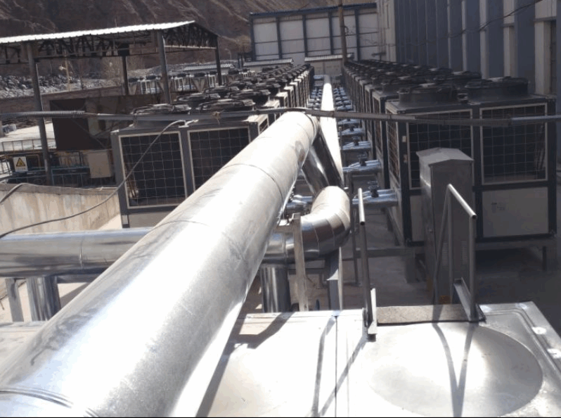 甘肃省酒钢镜铁山黑沟生活区供暖项目